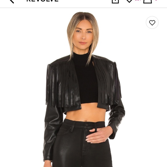 Arizona Fringe Leather Jacket - Picture 3 of 4